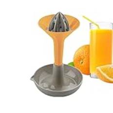 Portable Citrus Juicer, Multifunctional Citruspress, Compact Hand Juicer, Rotary Manual Lime Press, Lime Citron Orange Squeezer, Ergonomisk Handjuicer, Manual Juicer, 5,31 x 8,27 x 3,94 tum för