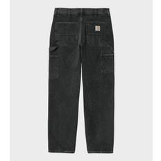 Single Knee Pant Stone Washed Black