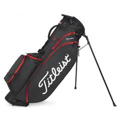 Titleist Players 4 StaDry Bærebag Sort/Sort/Rød
