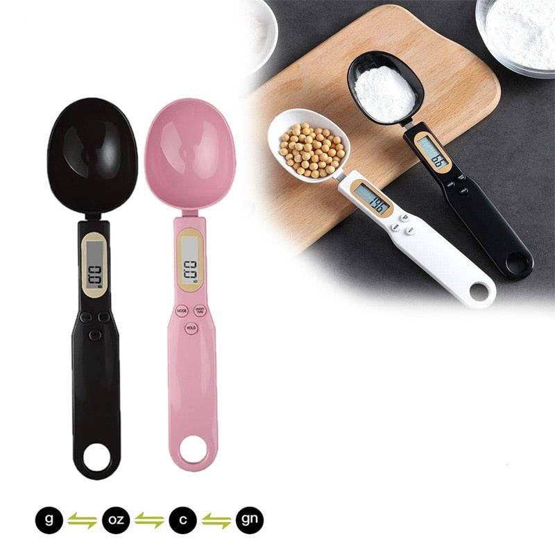SpoonScale Pro – Funktionell Kökvattska för Precision - Svart