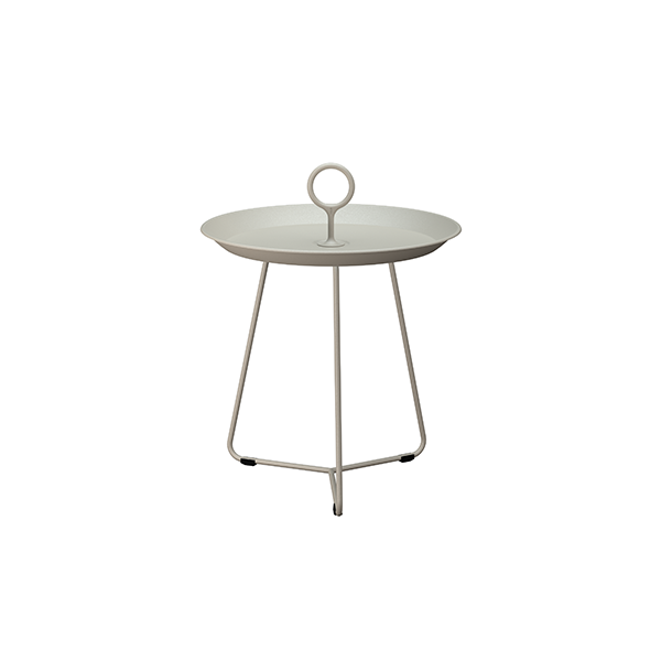 HOUE EYELET sidebord - Ø45 cm - Beige