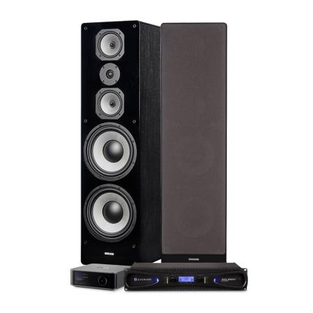Crown XLS-1002 med Wiim Ultra och Dynavoice Challenger M-105, stereopaket