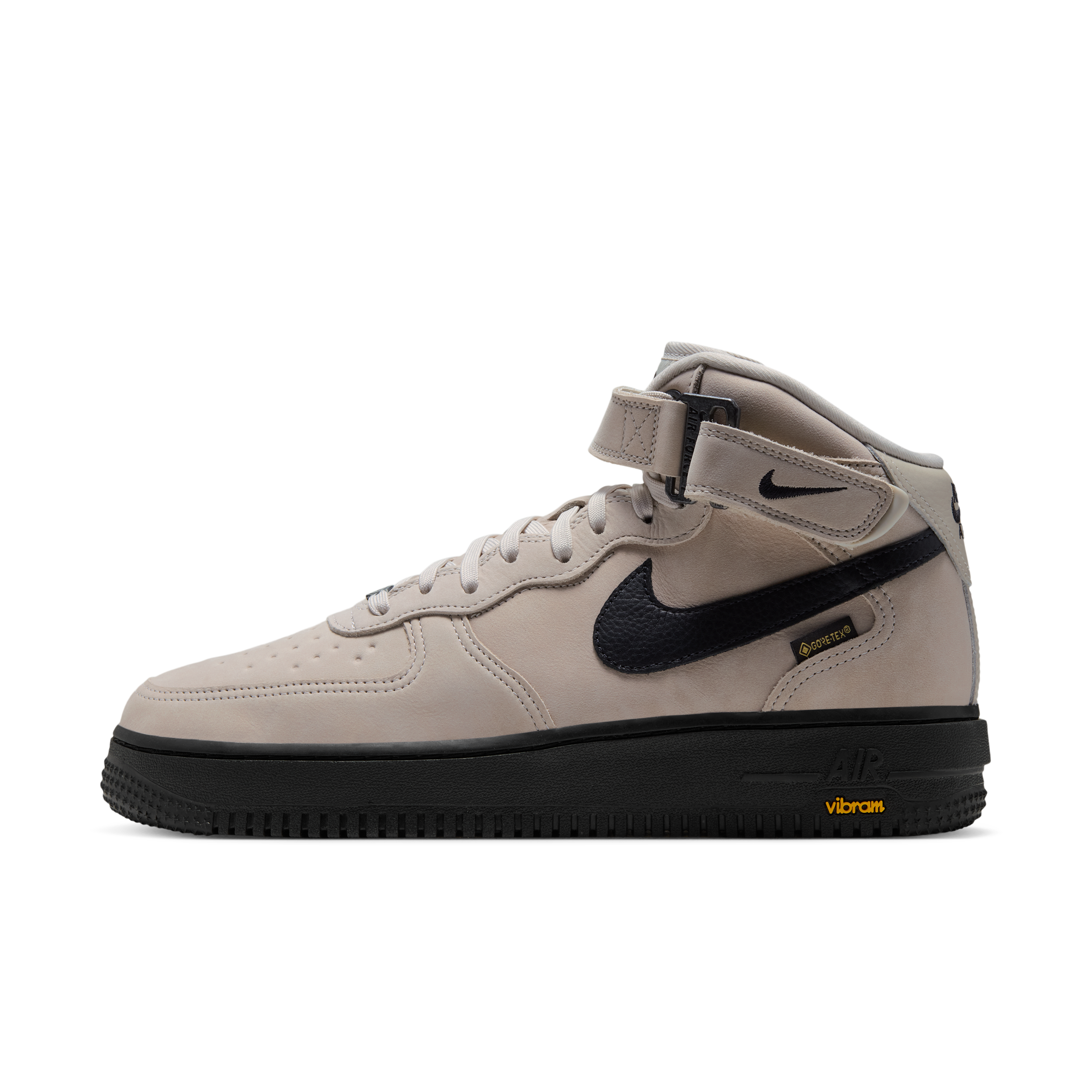 Nike Air Force 1 Mid '07 GORE-TEX Vibram-sko til mænd - hvid