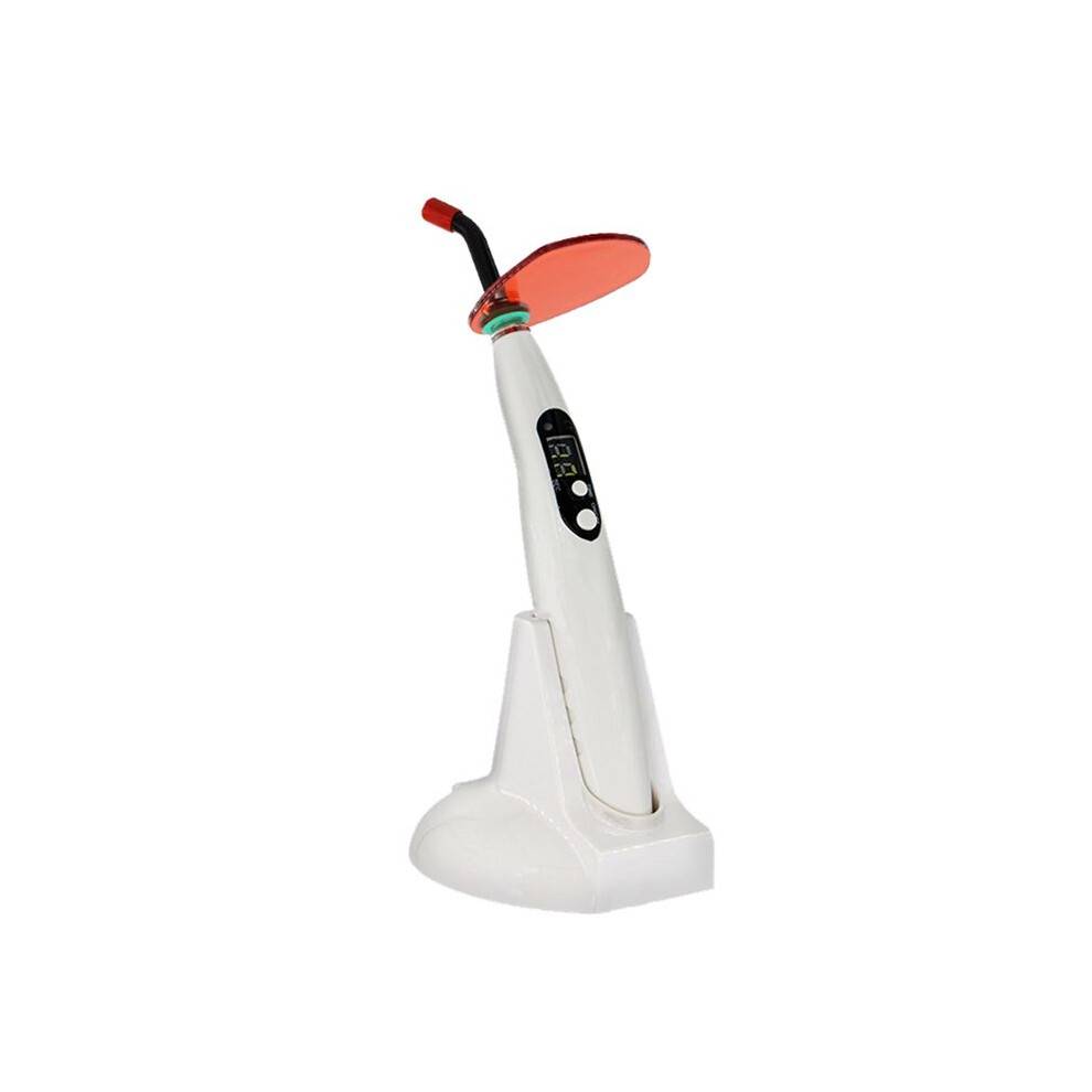 LED Dental Curing Lamp 1 Second Light Cure with 3 Working Modes Full Power Adjustable Work Teeth Whitening EU Plug
