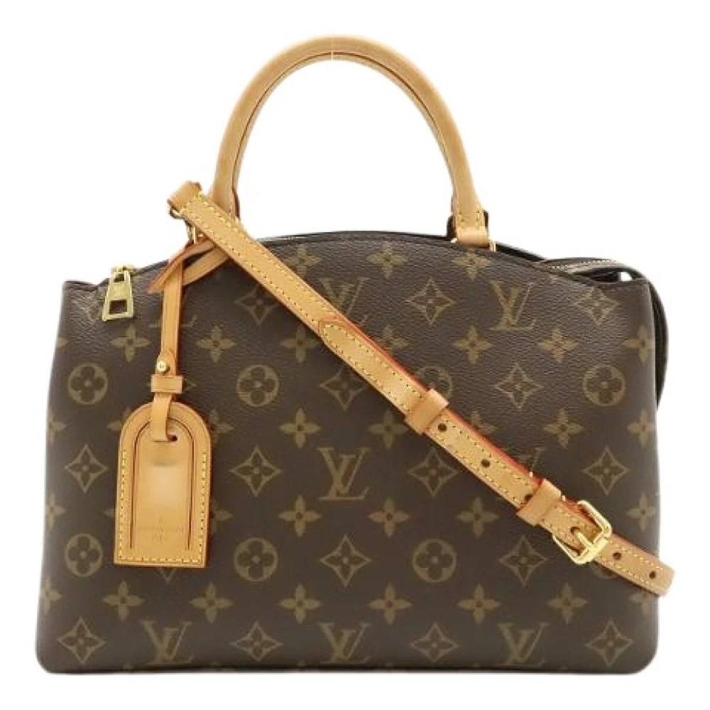Louis Vuitton Vintage Pre-owned Monogram Petit Palais PM Håndtaske - Vintage - Dame - Brun - ONE SIZE - Uld