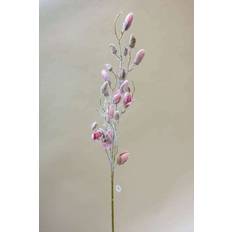 Kunstig rosa magnolie med frostlook