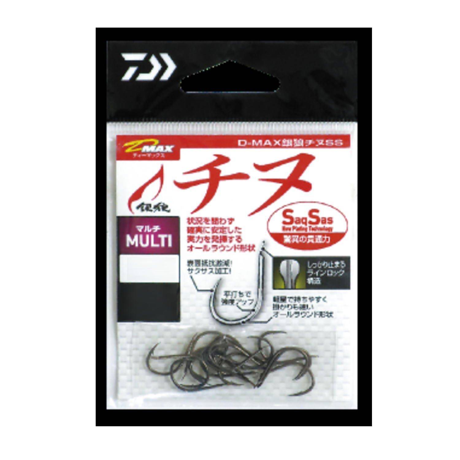 Daiwa Fishhook for Chinu No. 3 D-MAX Ginro Chinu SS Multi
