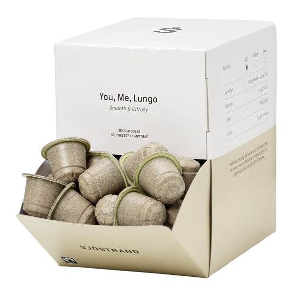 Sjöstrand - You Me Lungo kaffekapslar 100-pack