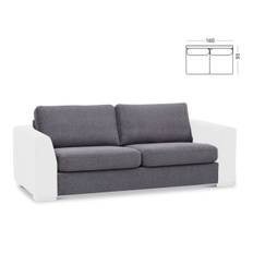 Lexpo Think modulsofa (Loft Creme stof, Think 160 sædemodul)