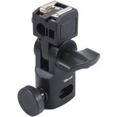 Ishoot mini blixtfäste/paraplyhållare universal metall skofäste för canon nikon pentax olympus sony hvl -f60m speedlite