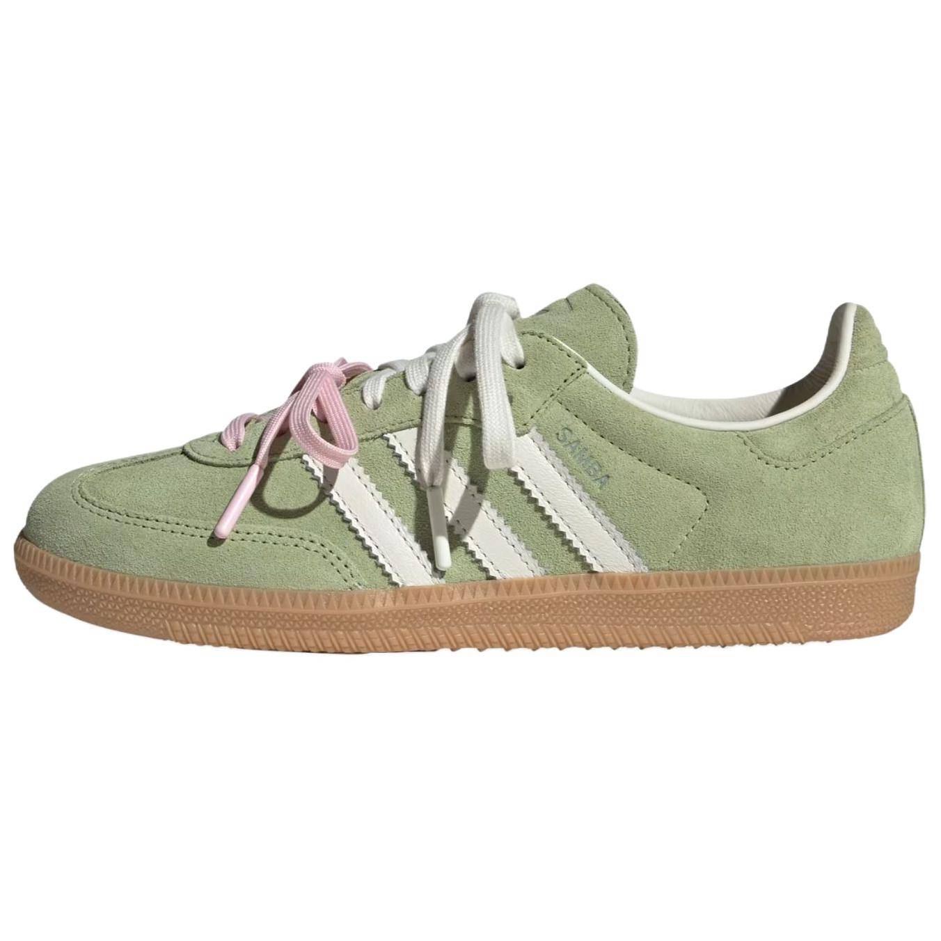 Adidas Originals Samba German Army Trainers Women's Lime Green KH8706 cm beige