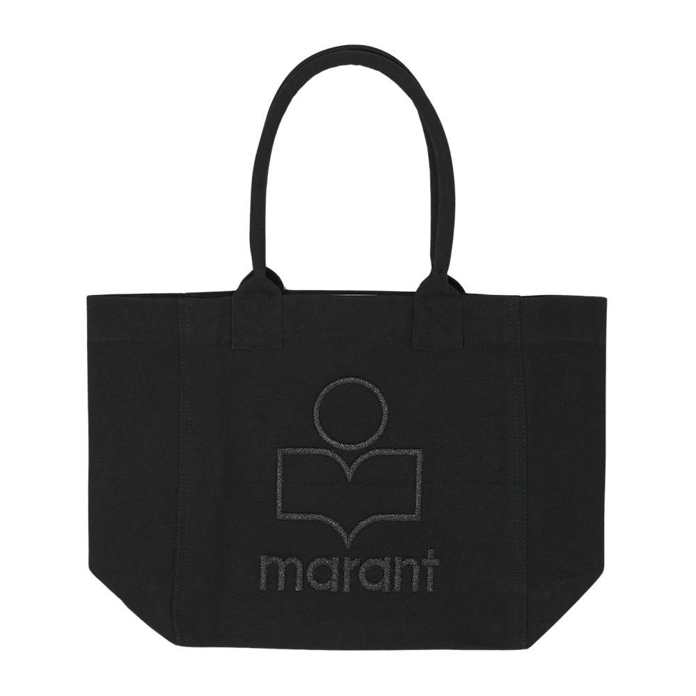 Isabel Marant Yenky Small Tote - Tasker - Dame - Sort - ONE SIZE - Bomuld