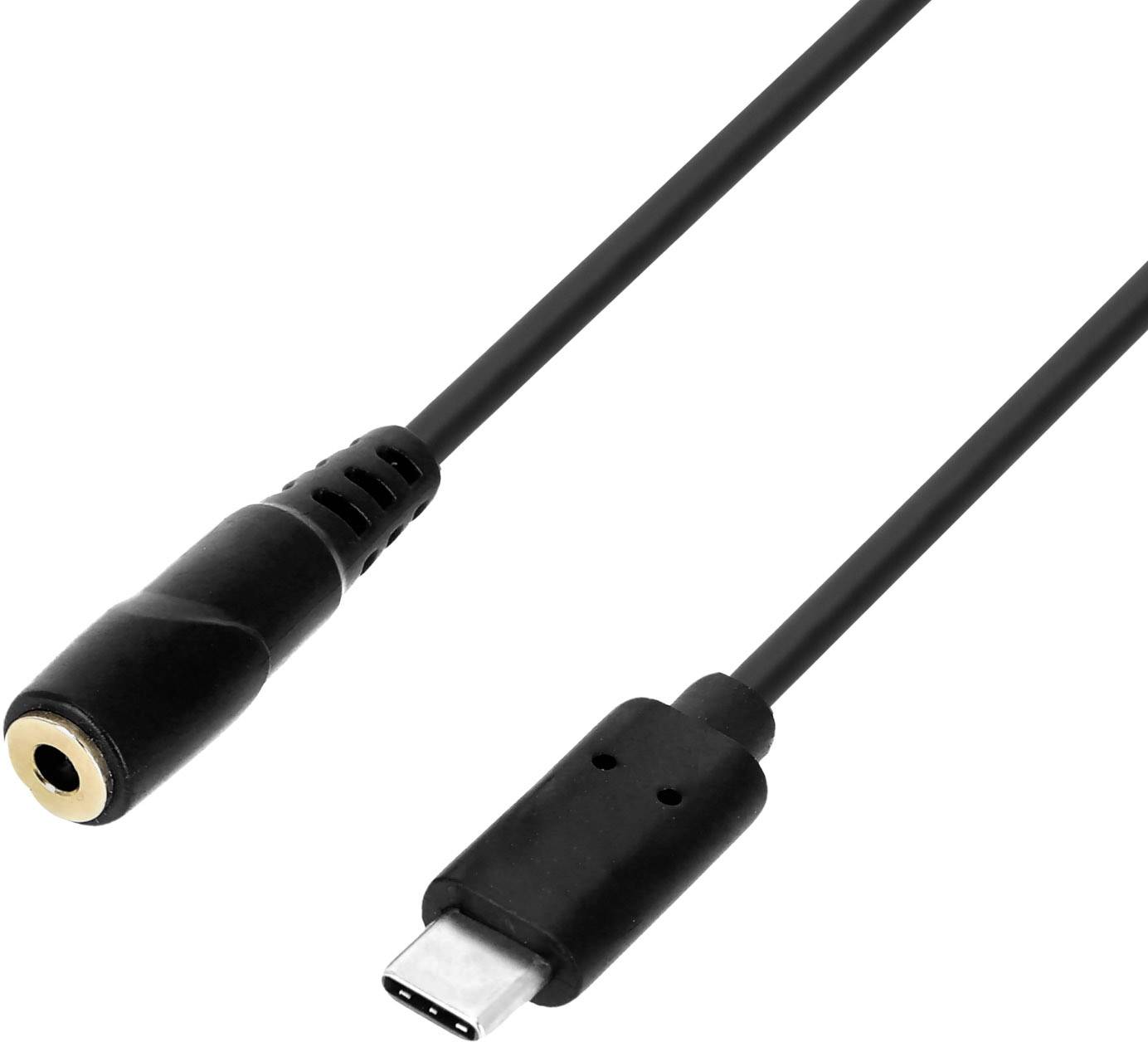 Adam Hall Cables 3 STAR B Y USB-C 0020 - USB-C Adapterkabel | 3,5 mm Miniklinke Female x USB-C