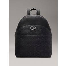 Logo Round Backpack Bag - Black - One Size