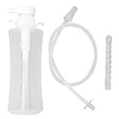 Pump Lavemang Flaska Set, 500 Ml Återanvändbar Bärbar Manuellt Tryck Anal Vagina Rengöring Kit Vagina Douche, Anal Douche, Enema Kit För Hemresor