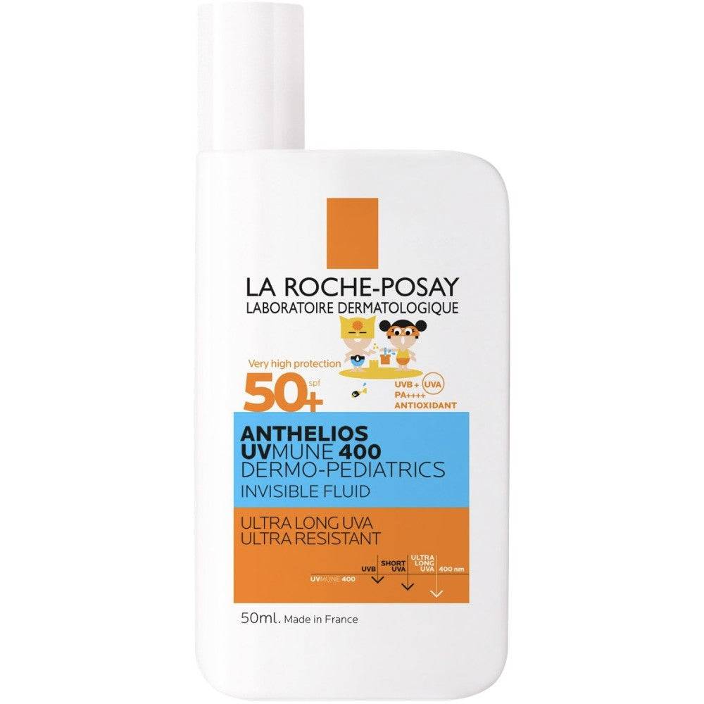 La Roche-Posay Anthelios Dermo-Pediatrics Wet Fluido corpo SPF 50+ 50 ml — Fluido solare corpo