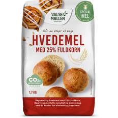 Hvedemel med 25% fuldkorn 1,7 kg - Valsemøllen