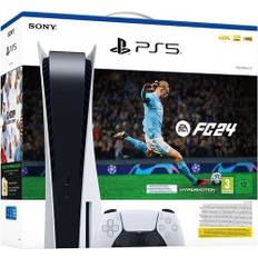 Sony PlayStation 5 (PS5) | inkl. Spel | 825 GB | Controller | vit | EA Sports FC 24