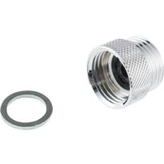 Flödesbegränsare MORA 131386 övergångsnippel med konstantflödesbegränsare krom 1/2 svart insats 6l/m 8566888