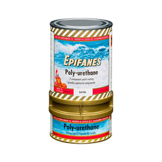 Polyurethane Satin / Mat Maling, 750 g. - 848 - Knækket hvid