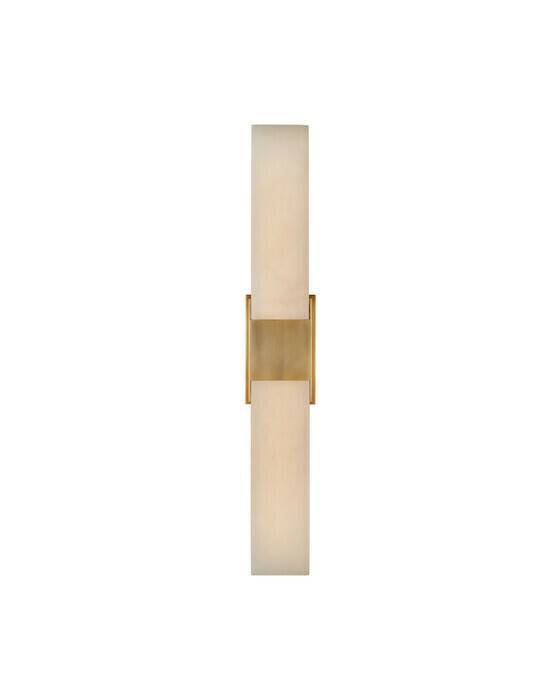 Covet Double Box Sconce Antique-Burnished Brass