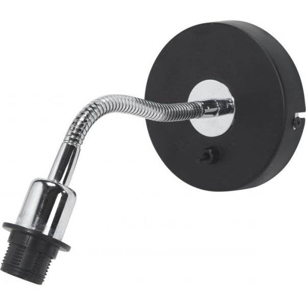 Vägglampa Cia, fler färger - Pr Home (Välj färg: Svart & Krom)