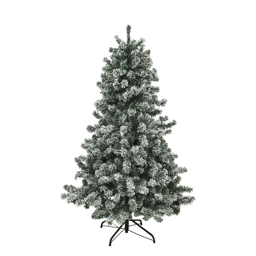 Plastgran Nordic Winter Frost med Snö LED
