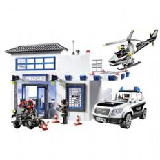 Politistation Playmobil Byggesæt Action Heroes 71602