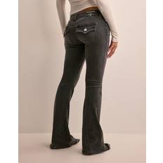 True Religion - Grå - Joey Low Rise Flare - W29