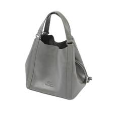 Tote Bag Bucket Handbag Gray [Full Tuck] grå färg