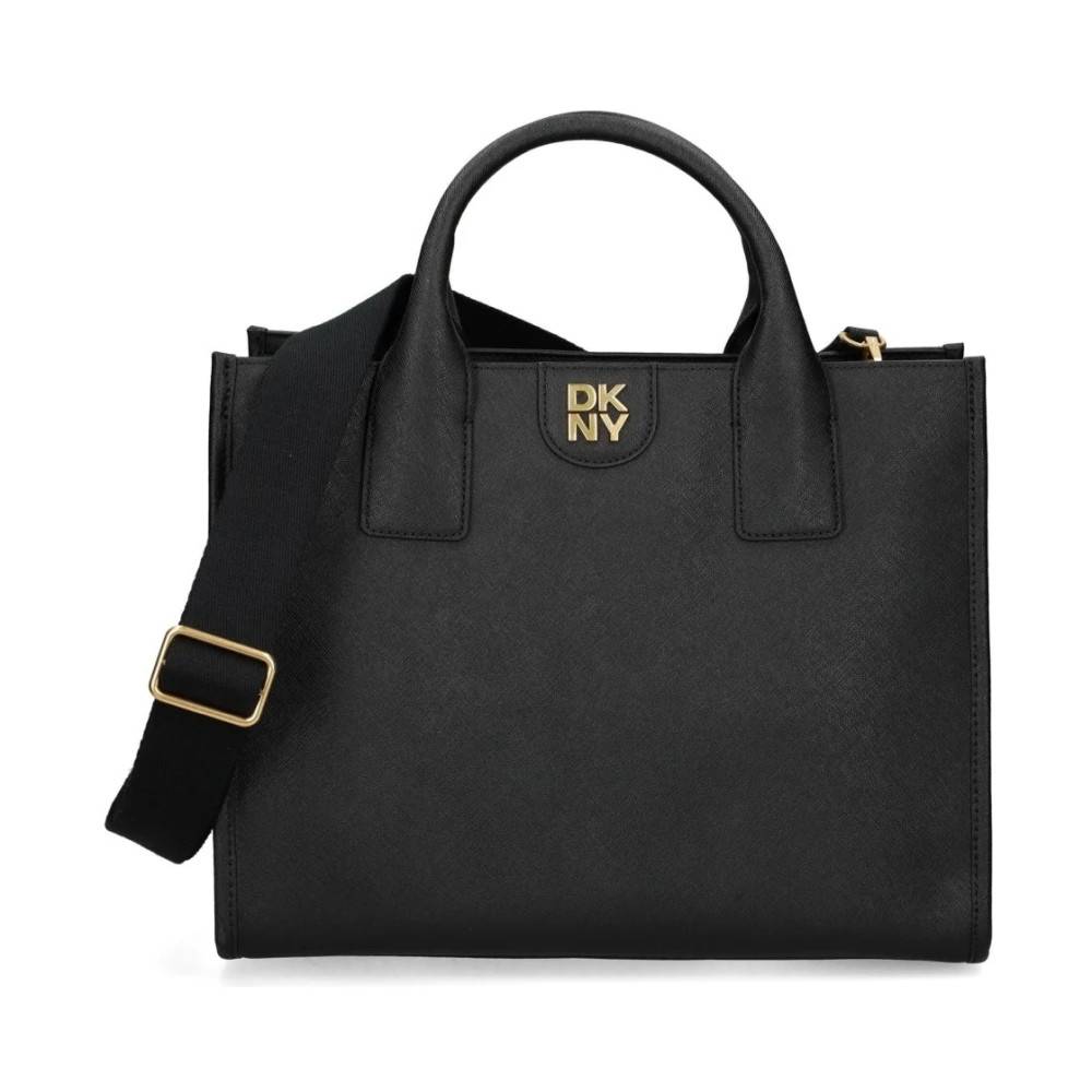 DKNY Sort Tote Taske til Kvinder - Tasker - Dame - Sort - ONE SIZE - Læder
