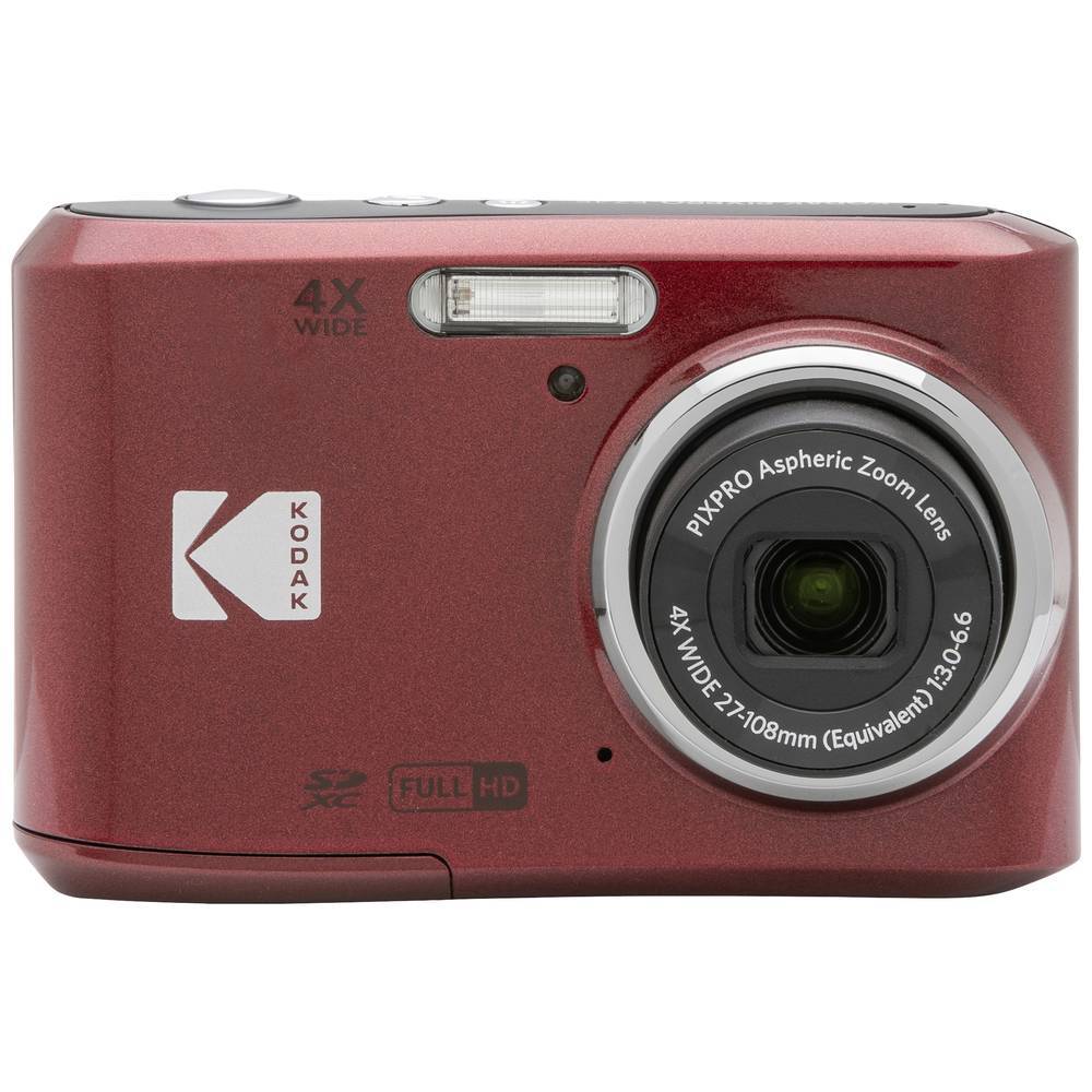 Kodak Pixpro FZ45 Friendly Zoom Digitalkamera 16 Megapixel Zoom (optisk): 4 x Röd Full HD Video, HDR-video, Integrerat batteri