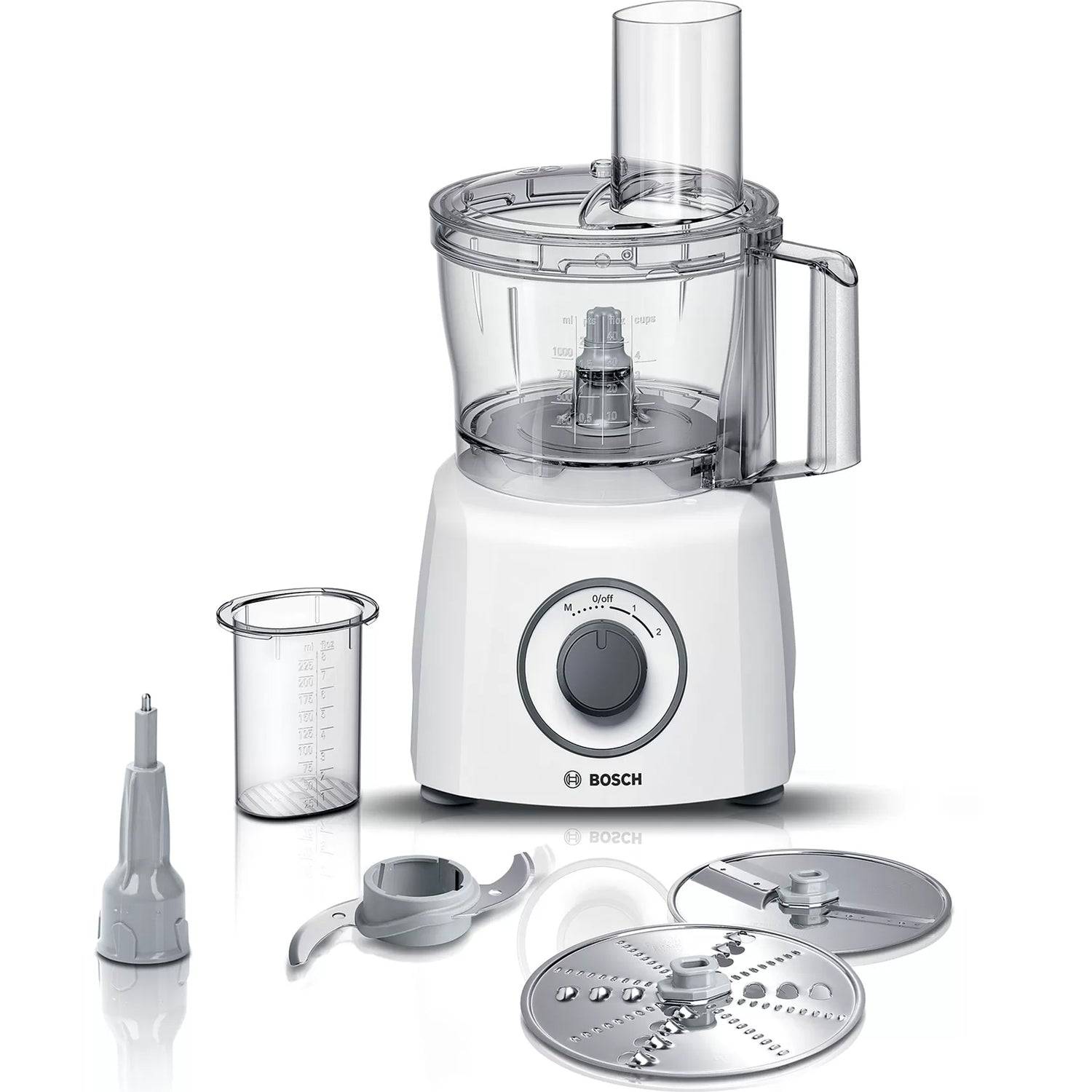 Bosch Matberedare 800 W, MCM3110W - Vit