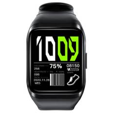 LOKMAT ZEUS 2 Smartwatch 1.69'' TFT Full Touch Screen GPS Sport Bracelet Heart Rate, Blood Oxygen Monitor - Black