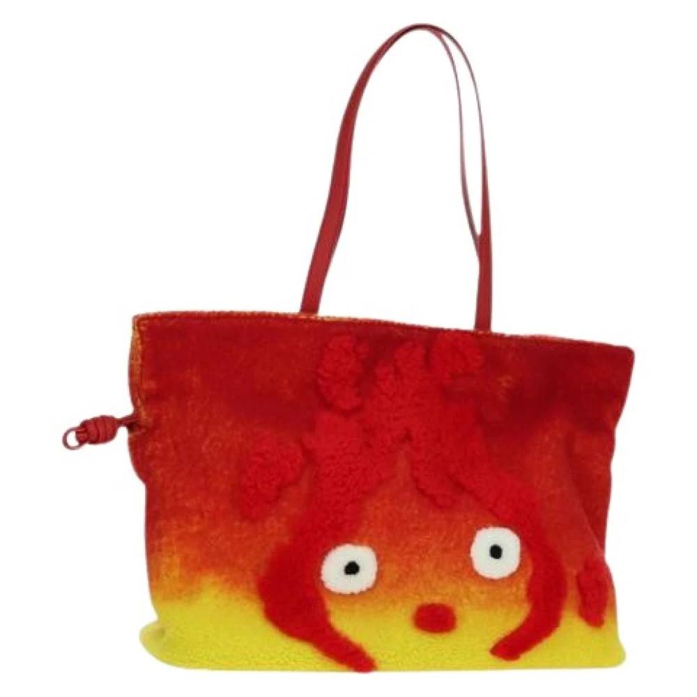 Loewe Pre-owned Pre-owned Tote Bag - Vintage - Dame - Rød - ONE SIZE - Læder