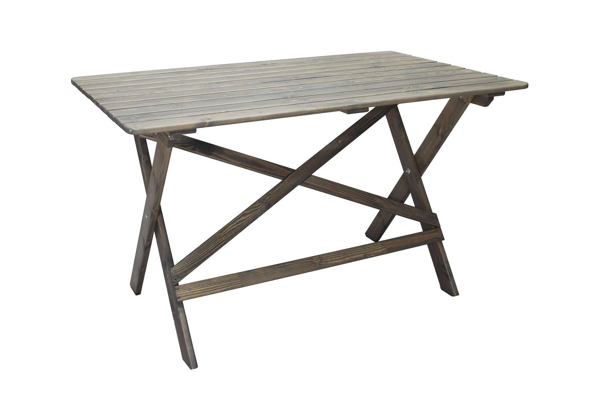 Larios Matbord Utomhus 126 cm - Grå utomhus Trä