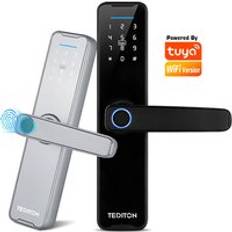 Tediton Wholesale Price Intelligent Lock WIFI APP Fingerprint fechadura electronica digital Keyless Tuya Smart Locks