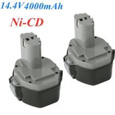 Original 14.4 volt 4000 mah ni-cd verktygsbatteri för makita 14.4v batteri för makita pa14,1422,1420,192600-1, 6281d 6280d