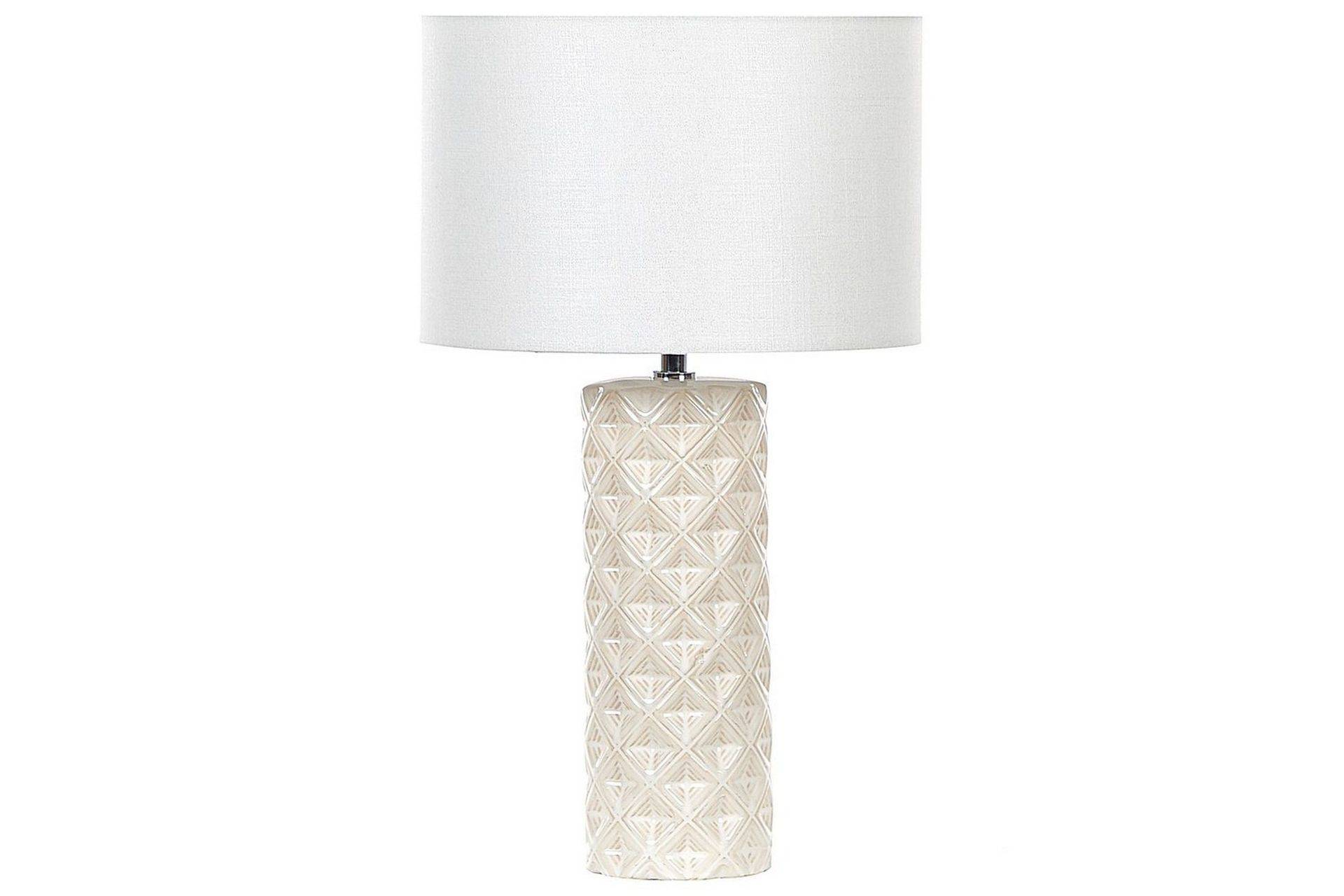 Dragonera Bordslampa 49 cm E27 - Beige/Vit Fönsterlampa på fot