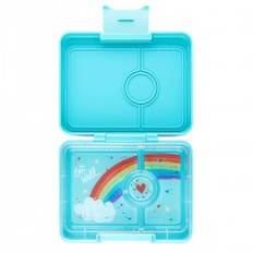 Yumbox Snack (3 rum) - Misty Aqua (Rainbow)