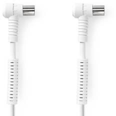 Nedis Coax Antennekabel med Vinkel - 120dB, 75 Ohm - 10m