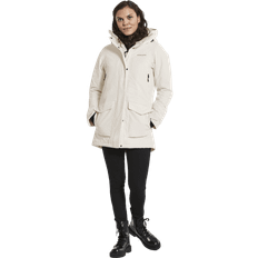 Didriksons W Frida Parka 6 Höstjackor White Foam - 32
