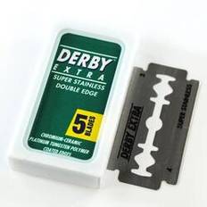 Derby Extra Coated DE-Barberblade (5 stk. pk.)