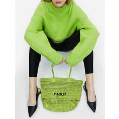 Urlaub Strand Bestickte Gewebte Stil Stroh Handtasche