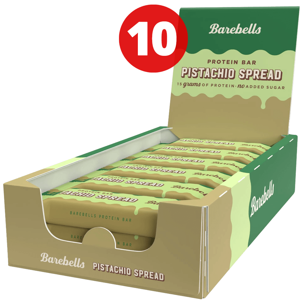 Barebells Pistachio Spread - 10x45g. - Proteinbar