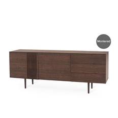 JOEL Sideboard rökbetsad/lackad ek