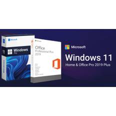 Microsoft Windows 11 Pro abd  Office Professional 2019 Plus - 1 Device