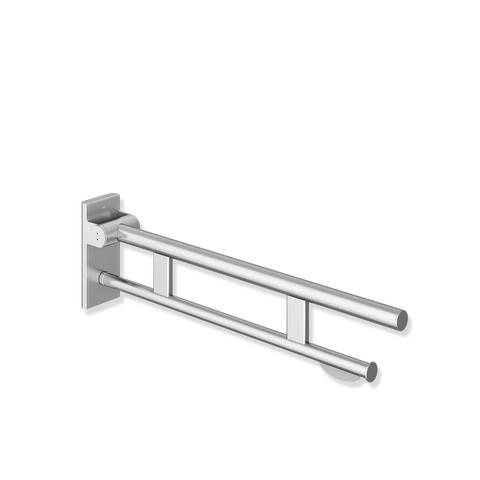 Hewi System 900 Duo armstöd, 91,2 cm, borstad rostfritt stål