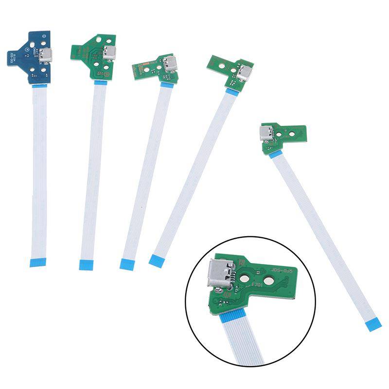 USB-laddningsportuttag Kretskort 12Pin JDS 011 030 040 För PS4-kontroller