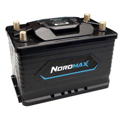 Nordmax Lithiumbatteri Dual Marin / Fritid 12V 110Ah 800A 1350 Wh